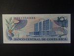 KOSTARIKA, 10 Colones 1975, BNB. B523d, Pi. 237a
