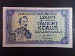 20 Kčs 1945 série KT