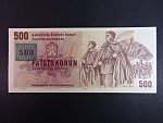 500 Kč 1973/1993 série U 07, kolek