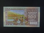 MALAGASY REPUBLIK, 100 Francs 1974, BNB. B202a, Pi. 63