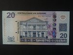 SURINAM,20 Dollar 2019, BNB. B547c, Pi. 164