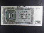 1000 K 1942 série Ec, III. vydání, perf. SPECIMEN