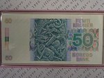 50 Kroner 1995 - VI, pamětní bankovka v originál obale