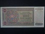 1000 Ks 1940, kolkovaná série 2T4, 2x perf. SPECIMEN dole