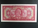 500 Kč 1929 série F, 1x perf. SPECIMEN