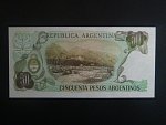 ARGENTINA, 50 Pesos 1985, BNB. B367b, Pi. 314