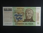 ARGENTINA, 500000 Pesos 1981, BNB. B362b, Pi. 309