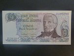 ARGENTINA, 5 Pesos 1983, BNB. B365a, Pi. 312