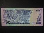 MAURITIUS, 50 Rupees 1986, BNB. B408a, Pi. 37