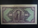 5000 Kč 1920 série A, perf. SPECIMEN