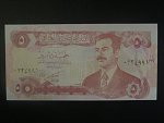 IRÁK, 5 Dinars 1992, BNB. B337a, Pi. 80
