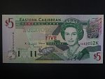 VÝCHODOKARIBSKÉ STÁTY, St. Kitts & Nevis 5 Dollars 2003, BNB. B225k, Pi. 41