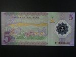 SAÚDSKÁ ARÁBIE, 5 Riyals 2024, BNB. B202a
