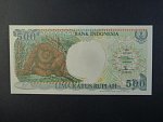 INDONÉZIE, 500 Rupiah 1992/1993, BNB. B586b, Pi. 128