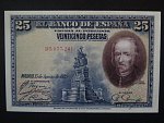 25Pesetas 1928, BNB. B518a, Pi. 74