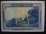 100 Pesetas 1928, BNB. B520a, Pi. 76
