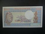 STŘEDNÍ AFRIKA-REPUBLIKA ČAD, 1000 Francs 1980, BNB. B206a, Pi. 7