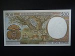 STŘEDOAFRICKÉ STÁTY-KONGO, 500 Francs 1994, BNB. B101Cb, Pi. 101C