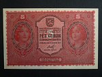 5 Kč 1919 série 0060