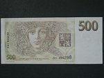 500 Kč 1993 s. Z, Baj. CZ 7a, Pi. 7