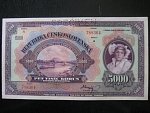 5000 Kč 6.7.1920, s.A, specimen, mimořádná kvalita !!!