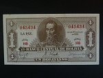 BOLÍVIE, 1 Boliviano 1928, BNB. B317h, Pi. 128b