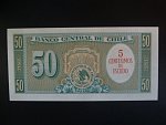 Chile, 5 centesimo na 50 Pesos 1960, BNB. B260c, Pi. 126