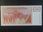 100 Tolarjev 1990, BNB. B206as2, Pi. 6, s přetiskem VZOREC