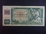 100 Kč 1961/1993 série R 15, kolek, úzký číslovač 1a