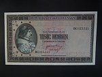 1000 Kčs 1945 série BC, perf. 