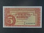 5 Kčs 1945 série T/Z