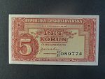 5 Kčs 1945 série R/B