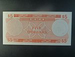 FIDŽI, 5 Dollars 1970 série A/2, BNB. 339a, Pi. 61