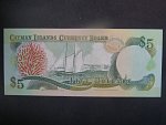 KAJMANSKÉ OSTROVY, 5 Dollars 1991, BNB. B112a, Pi. 12