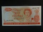 NOVÝ ZÉLAND, 5 Dollars 1989, BNB. B118c, Pi. 171