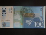 100 Dinara 2004, serie AA, BNB. B402a, Pi. 41b