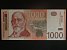 EVROPA-SRBSKO - 1000 Dinara 2003, série AC, BNB. B404b, Pi. 44