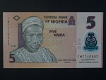 NIGÉRIE, 5 Naira 2020, BNB. B234l, Pi. 38