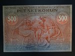500 Kč 1919 série 023 padělek Meszáros