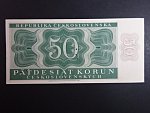 50 Kčs 1950 série B 36, 2x perf. 