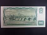 100 Kčs 1961 série C 16, vodoznaková výzruž na rubu