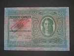 100 K 2.1.1912 s přetiskem 
