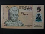 NIGÉRIE, 5 Naira 2021, BNB. B234m, Pi. 38