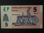 NIGÉRIE, 5 Naira 2021, BNB. B234m, Pi. 38