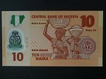 NIGÉRIE, 10 Naira 2017, BNB. B235l, Pi. 39