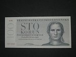 100 Kčs 1950, návrh, oboustranná