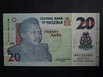 NIGÉRIE, 20 Naira 2008, BNB. B232e1, Pi. 34