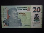 NIGÉRIE, 20 Naira 2009, BNB. B232f1, Pi. 34