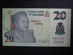 NIGÉRIE, 20 Naira 2011, BNB. B232i, Pi. 34