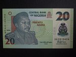 NIGÉRIE, 20 Naira 2014, BNB. B232m, Pi. 34